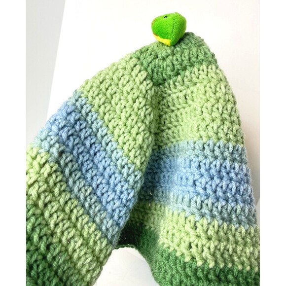 Baby Crochet Lovey Security Blanket Toy. - Picture 8 of 10